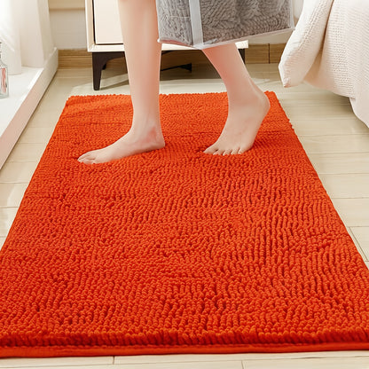 Chenille Dog Door Mat Super Absorbent Muddy Paws Non-Slip Washable Pet Rug Quick Dry Gingham Entryway Mat Indoor Outdoor Multiple Sizes & Colors