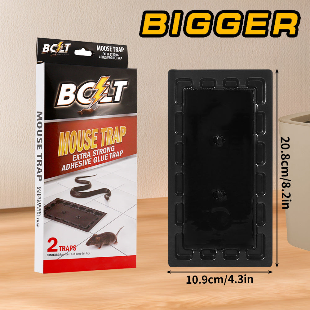 Sticky Mouse Trap Glue Boards Extra Strong Adhesive Pest Control Indoor Outdoor Safe Easy Set
