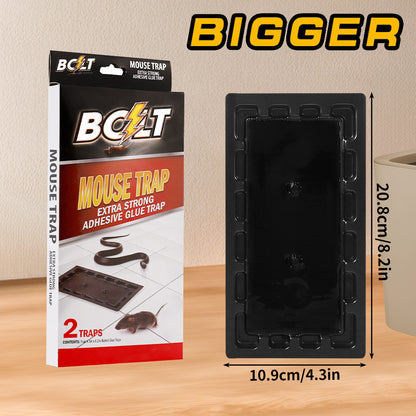 Sticky Mouse Trap Glue Boards Extra Strong Adhesive Pest Control Indoor Outdoor Safe Easy Set