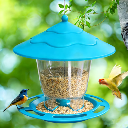 Hummingbird Feeder - 3D Automatic Outdoor Garden Hanging Bird Feeder