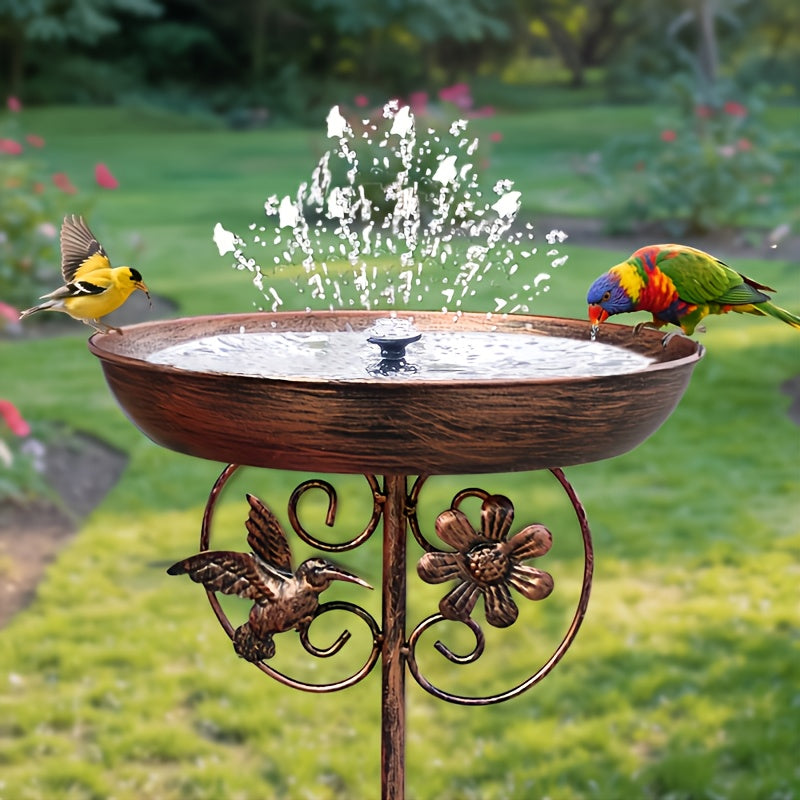 Bird Feeder Cast Iron Vintage | Bird Bath Garden Outdoor Yard Decor