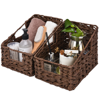 Brown Plastic(3 handles)