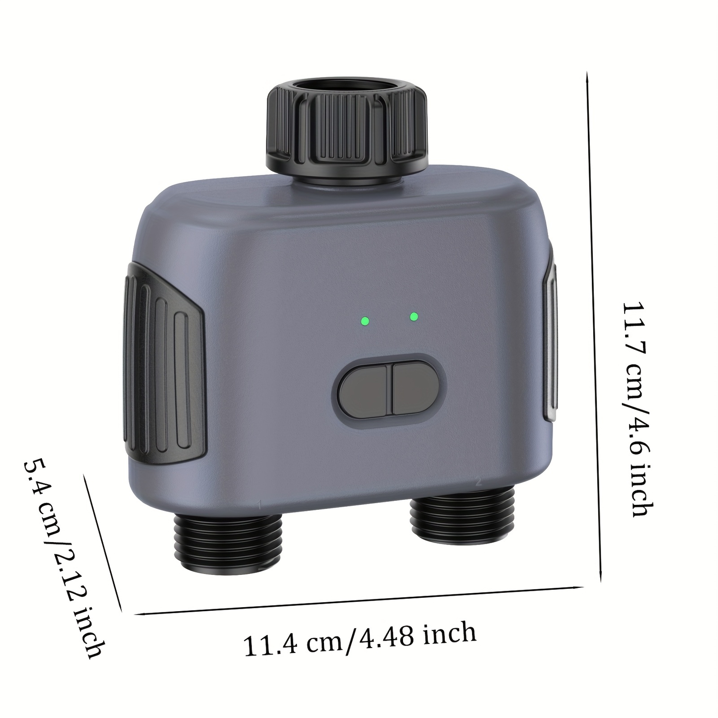 WiFi Sprinkler Timer Smart 2-Zone Irrigation System with App & Alexa Voice Control
