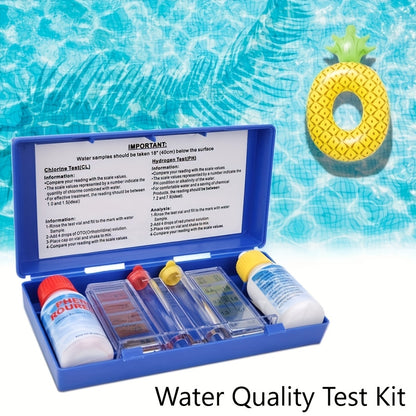 Pool Test Kit pH Reagent | Swimming Pool Spa Hot Tub Water Testing