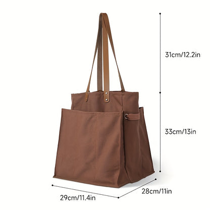 Picnic Tote Bag Large | Grocery Shopping Bag with Separate Sections for Eggs Bottles & Delicate Items
