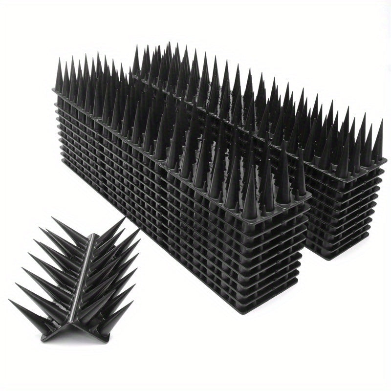 Bird Spikes | 4 Row Humane Deterrent Fence Balcony Window Sill Ledge