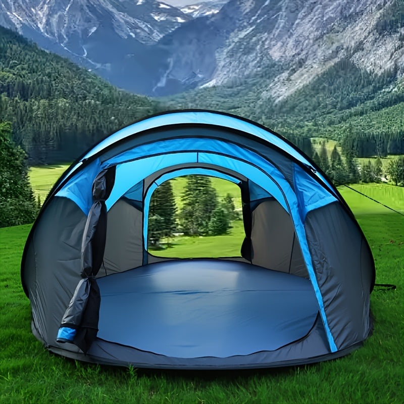 Large Camping Tent 5-8 Person Automatic Pop Up Outdoor Family Shelter