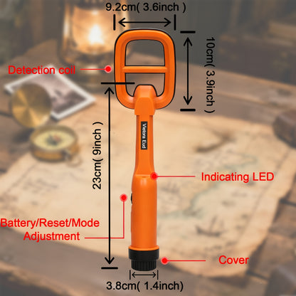 Underwater Metal Detector IP68 Waterproof 100ft Depth for Adults