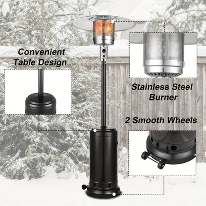 Patio Heater | Propane Outdoor Standing Stainless Steel Garden Party