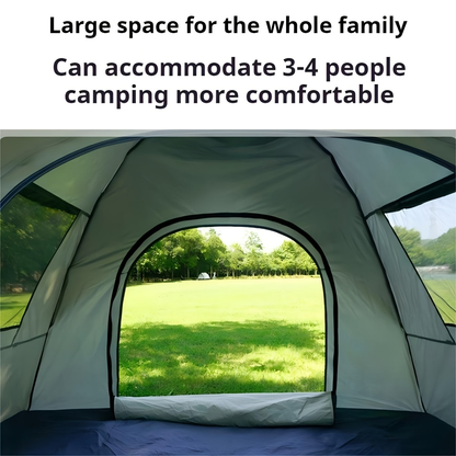 Outdoor Camping Tent 4 Person Automatic Pop Up Sun Protection Fishing