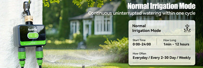 WiFi Sprinkler Timer 2 Zone Smart | App Control Garden Irrigation