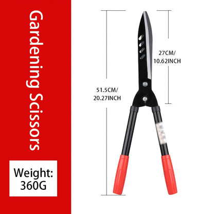 Heavy Duty Pruning Shears - Ultra-Sharp Premium Steel Blades for Horticultural Trimming, Hedge Cutting & Handheld Garden Pruning, Professional Gardening Hand Shears