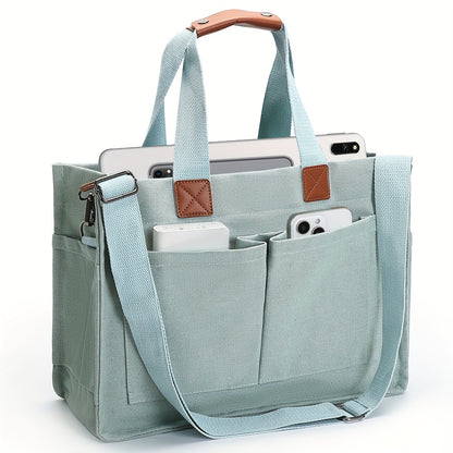 Large Capacity Tote Bag for Women – Lightweight Shoulder Bag with Adjustable Strap & Polyester Lining, Daily Use