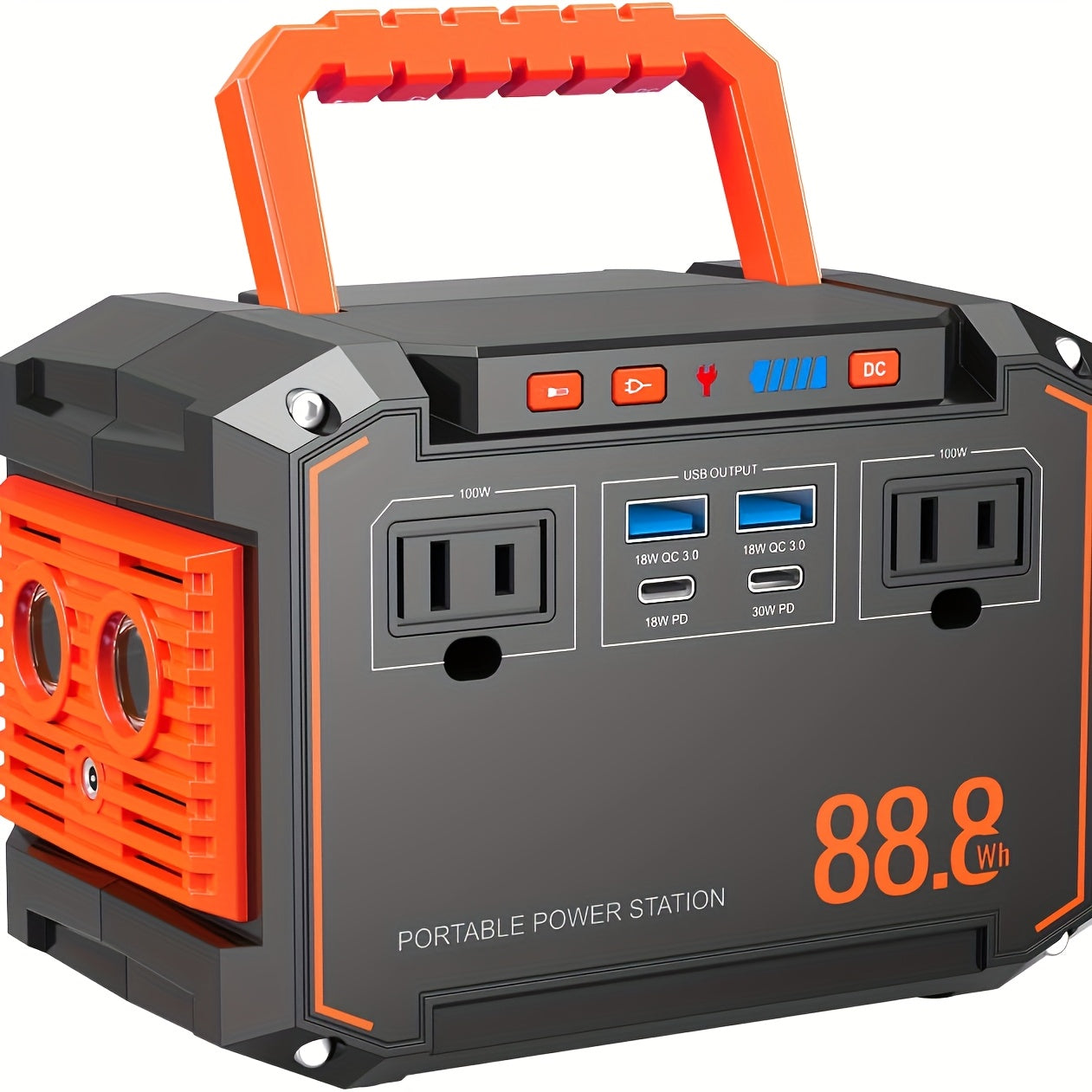 Solar Generator | Portable Power Station Camping Emergency CPAP Home