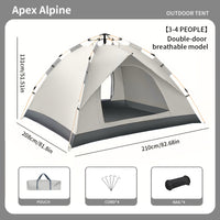 Large Basic Double Door Tent