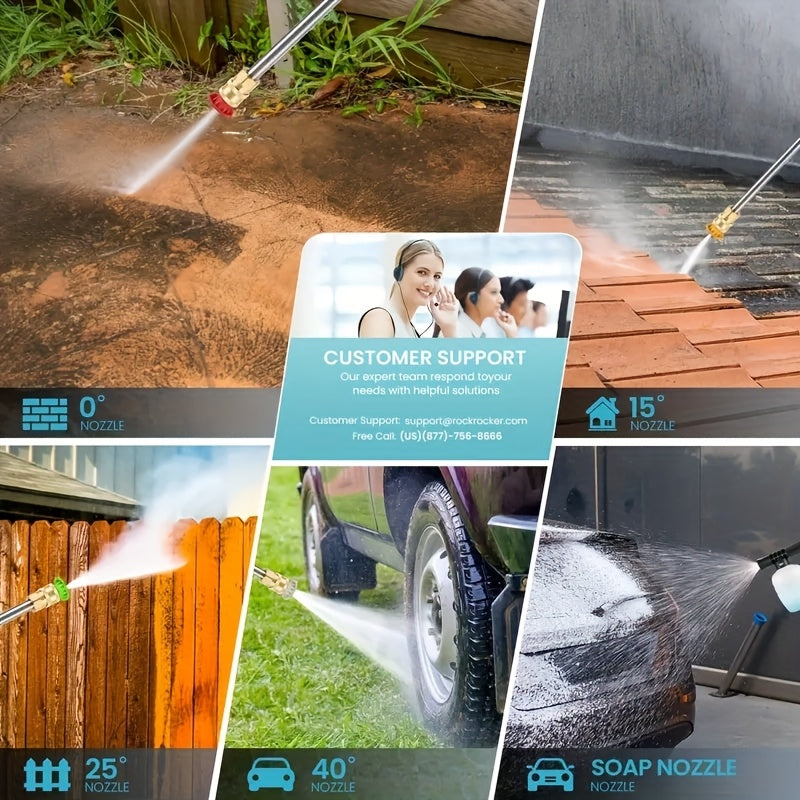 Cordless Pressure Washer Battery Powered | Car Yard Driveway Garden