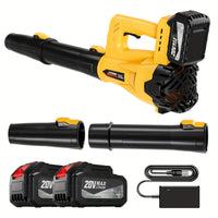 Yellow model ：580CFM-2*4000mAh batteries