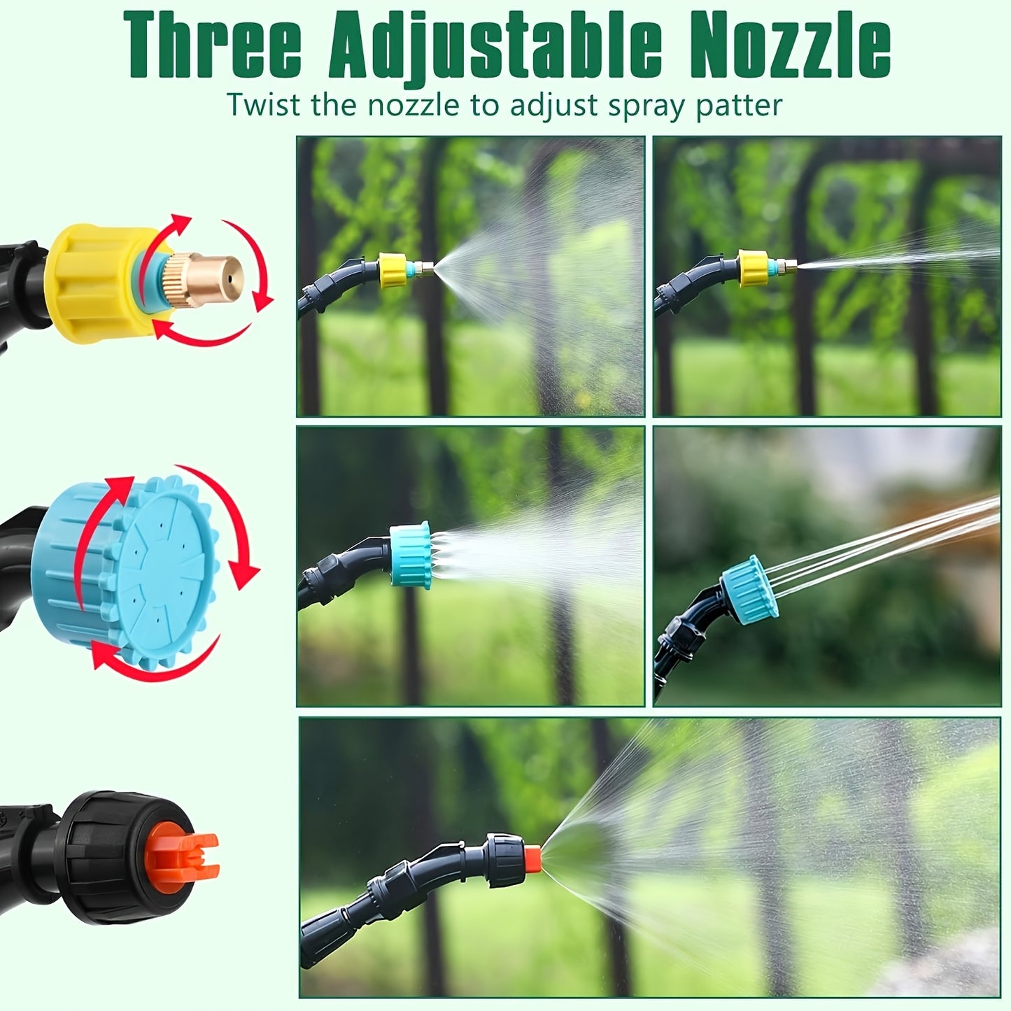 Battery Powered Sprayer Electric | Garden Lawn Weed Fertilizer Yard