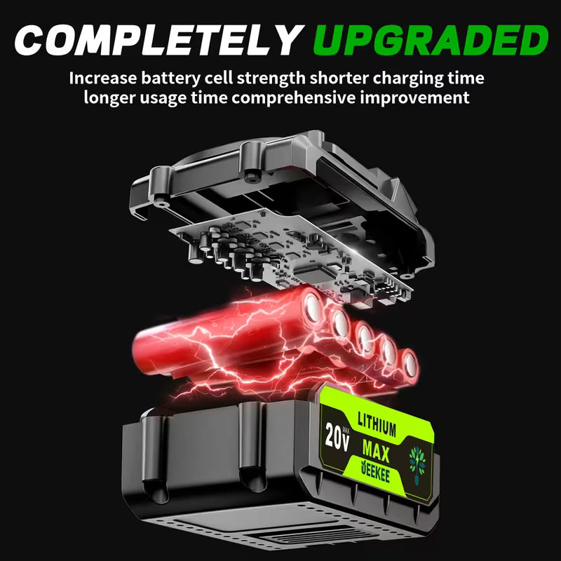 Cordless Lawn Mower 3-in-1 | Trimmer Edger Small Yard Patio Garden