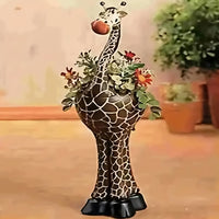 Giraffe Flower Pot