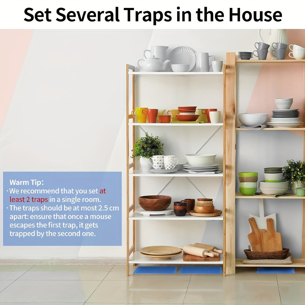Sticky Mouse Traps Heavy Duty | Indoor Outdoor Home Pest Control