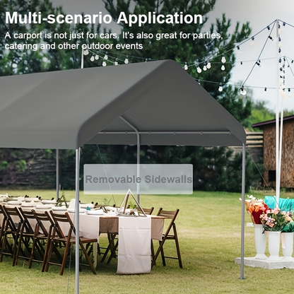 Carport Canopy 10x20 Heavy Duty Portable Garage UV Protection