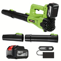Green model ：580CFM-1*4000mAh battery