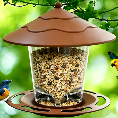 Hummingbird Feeder - 3D Automatic Outdoor Garden Hanging Bird Feeder