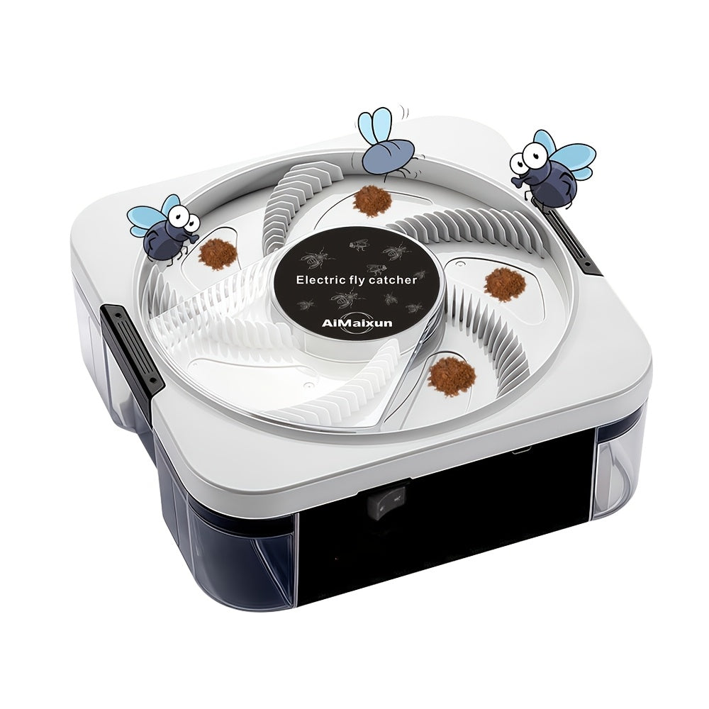Fly Trap | Electric USB Rechargeable Indoor Kitchen Farm No Consumables