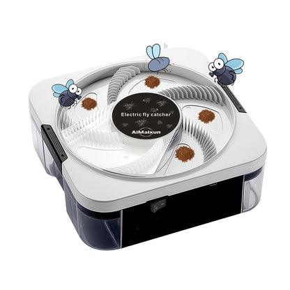 Fly Trap | Electric USB Rechargeable Indoor Kitchen Farm No Consumables
