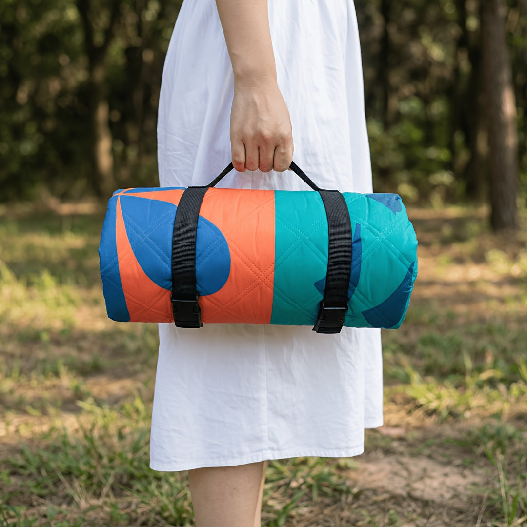 Picnic Blanket Waterproof | Foldable Padded Beach Park Camping Mat
