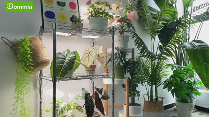 Under Cabinet Grow Light Full Spectrum High PPFD Optical Lens | 4 Brightness Levels Auto Timer 6/12/16H | Small Plants Seeds Indoor LED Plant Light