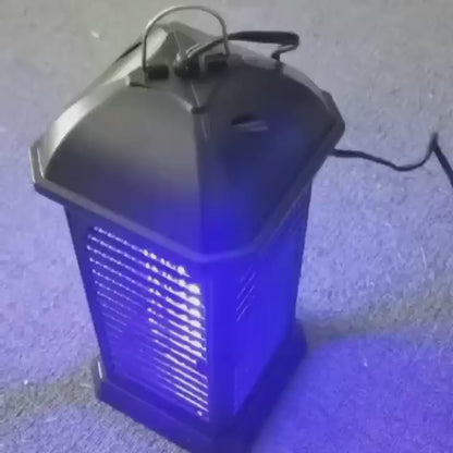 Bug Zapper Indoor Plug-In Electric Mosquito Killer with UV Light Trap & Dual Grid – Safe for Pets, No Chemicals, Home & Backyard Insect Catcher