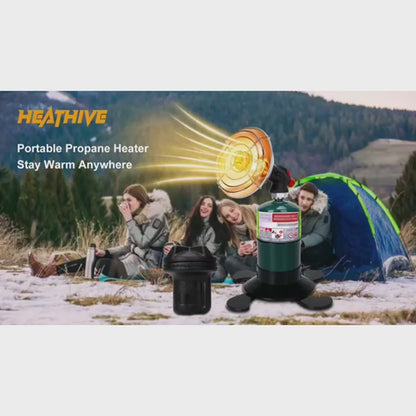 Propane Heater | Portable Camping Tent Ice Fishing Hunting Patio Garage
