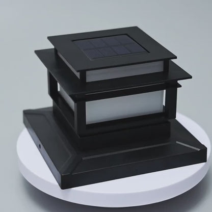 Solar Column Cover Light 6 Pack – LED Fence Post Cap Lights