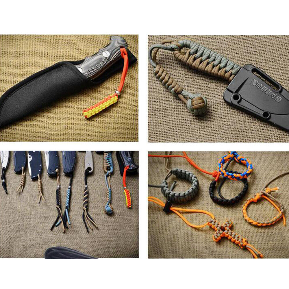 550LB Paracord Rope – Type III 7 Strand Mil-Spec Survival Cord for Camping, Hiking & Crafting