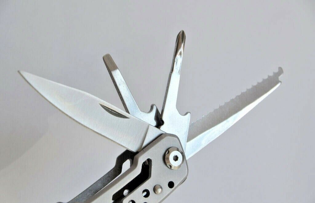 14-in-1 Pocket Multitool Knife – Camping, Hiking & Survival Gear