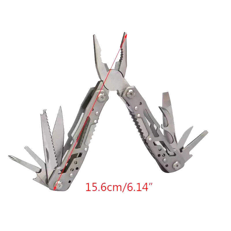 14-in-1 Pocket Multitool Knife – Camping, Hiking & Survival Gear