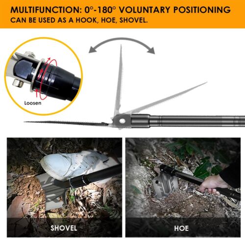 19-in-1 Heavy Duty Multi-Function Folding Shovel
