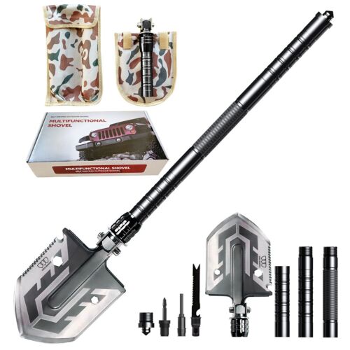 19-in-1 Heavy Duty Multi-Function Folding Shovel